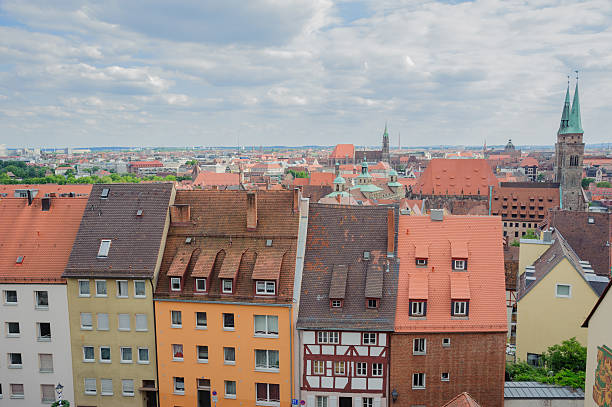 istock Aerial view of Nuremberg, Germany. 487999407
