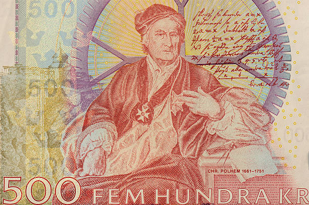 istock Macro of swedish kronor of 500 face value 488002548