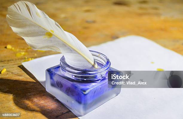 Old Style Writing Stock Photo - Download Image Now - Calligraphy, Nib, Ancient