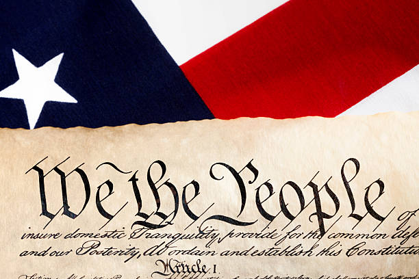 istock We the People - United States Constitution Preamble 488003967
