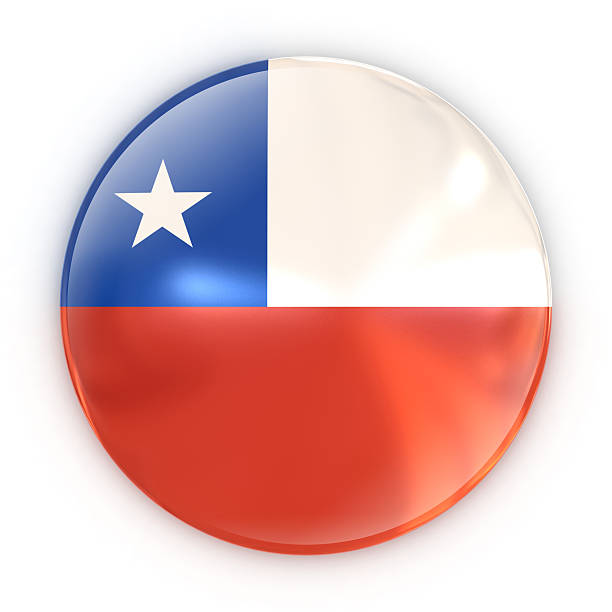 istock badge - flag of Chile 488004179