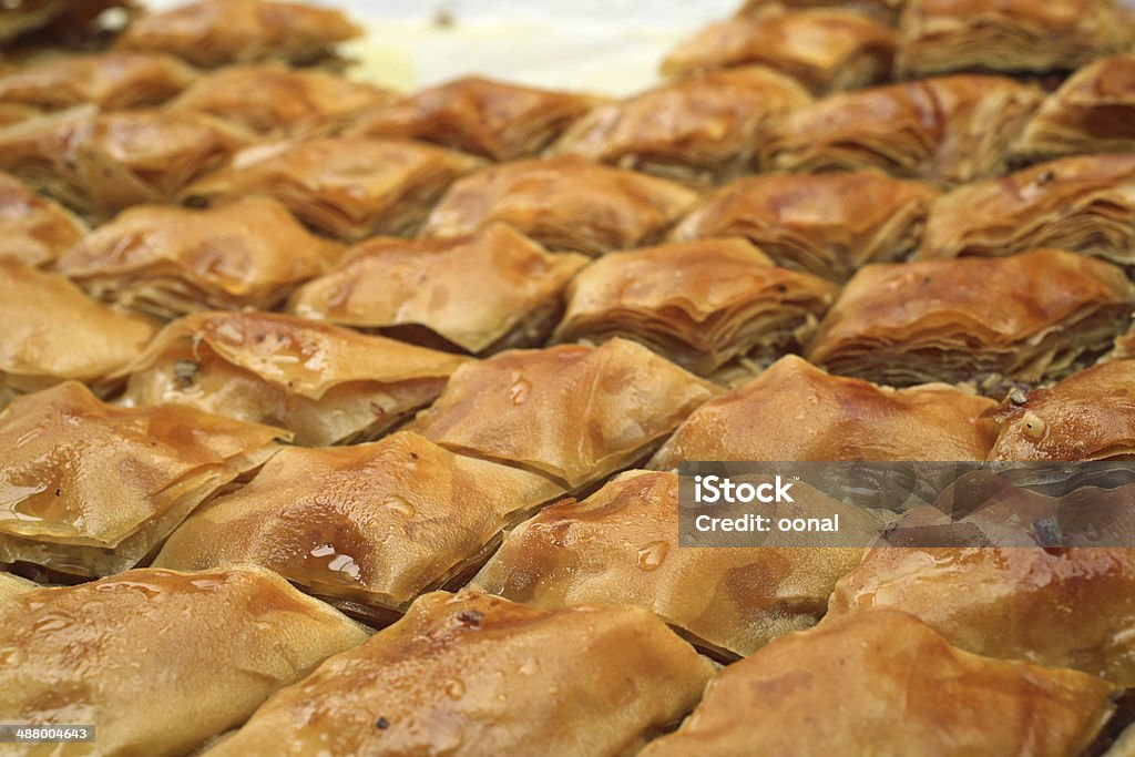 Sweet food Baklava Stock Photo