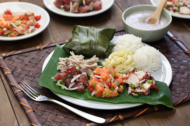 istock hawaiian traditional plate lunch 488006694