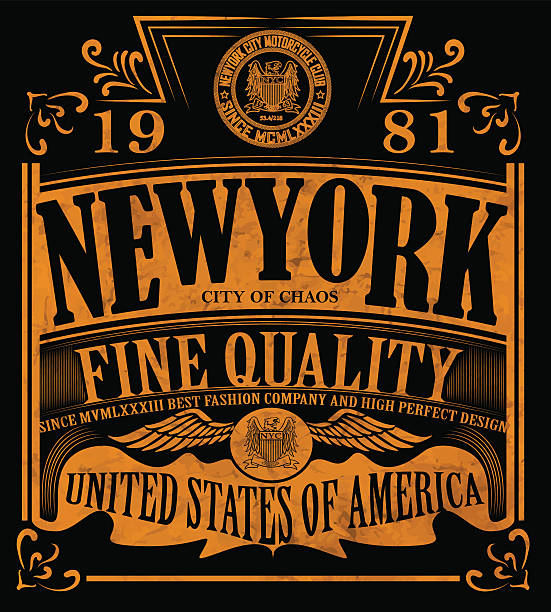 New york Vintage Slogan Man T shirt Graphic Vector Design