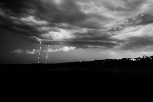 istock Lightning strikes the headland, Sydney, Australia 488029531