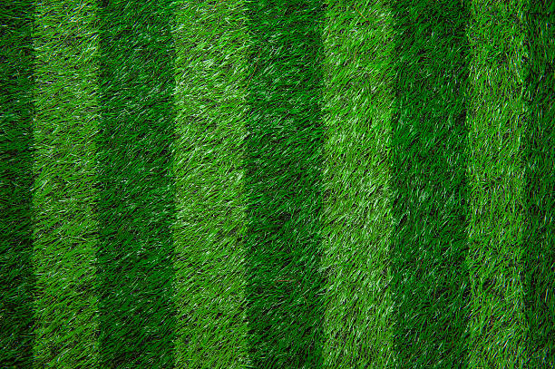 istock Green football field 488032363