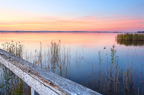 istock Stunning sunset and reflections at Long Jetty NSW Australia 488047209