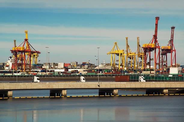 Port Botany stock photo