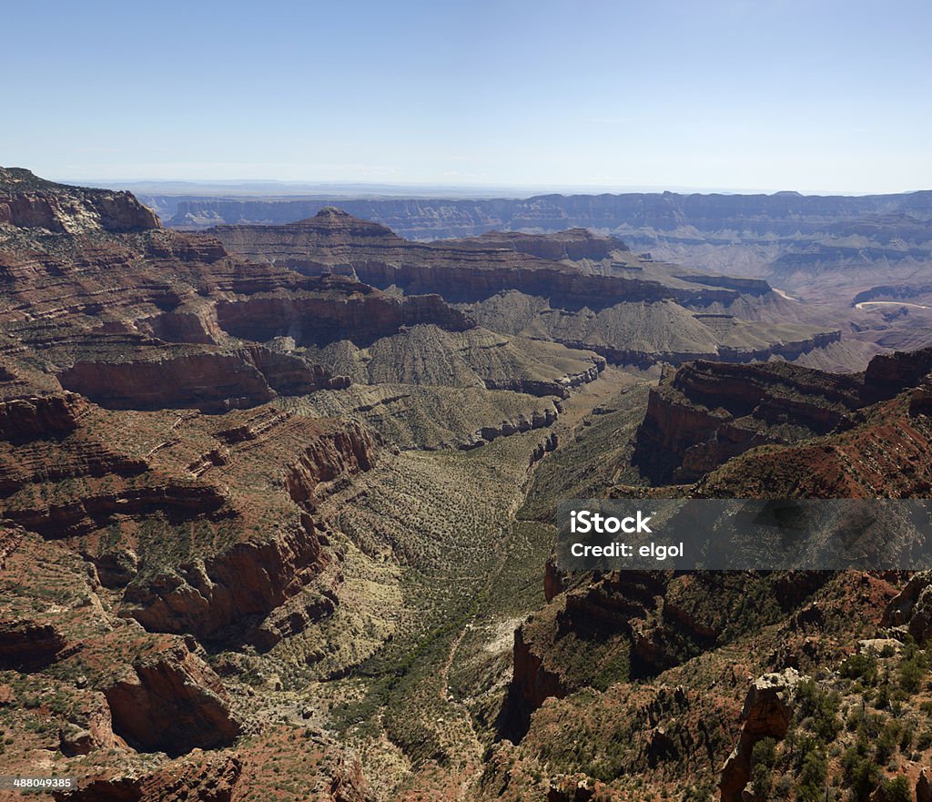 El Gran Cañón en el Borde norte (North Rim: Walhalla vista - Foto de stock de Acantilado libre de derechos