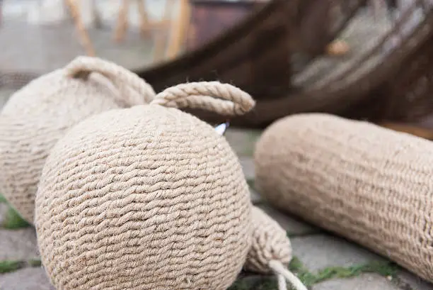 Photo of Historical Nautic Equipment, seafaring, fishing net