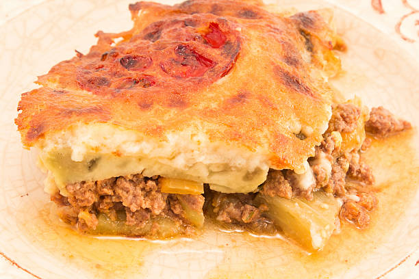 istock Greece Moussaka of eggplant 488053386