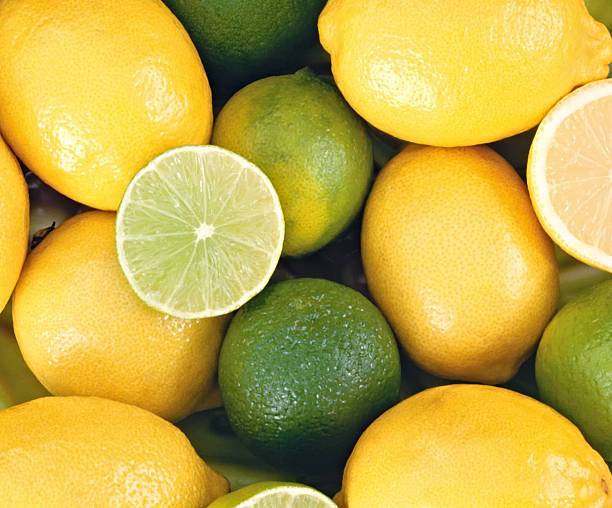 istock image of a fresh whole lime,lemon and orange 488053461