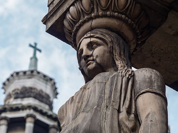 The Caryatids at St Pancras Parish Church