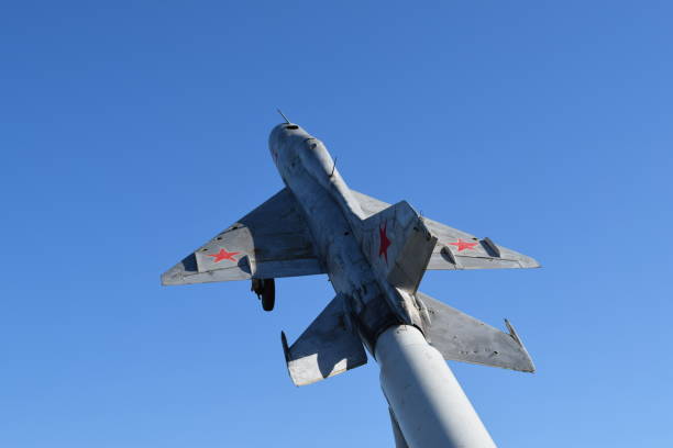 istock Monument to the fighter aircraft 488057718
