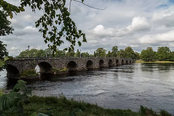 Swedens longest stone bridge