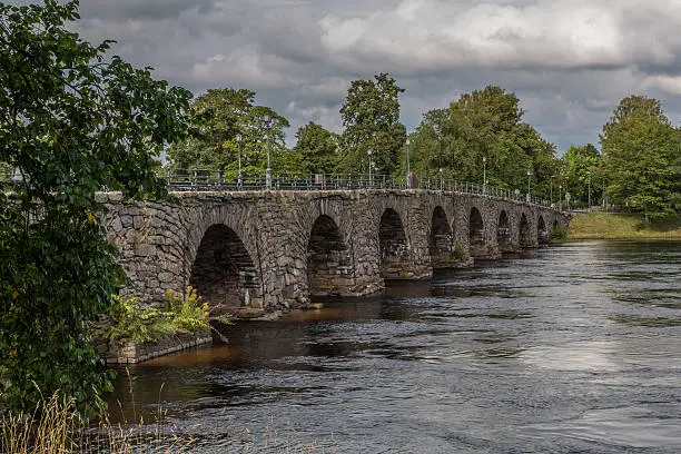 Swedens longest stone bridge