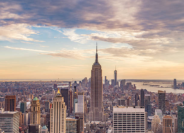 istock New York City at sunset 488064118