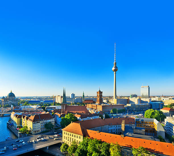 istock Skyline of Berlin (Germany) with TV Tower 488075365