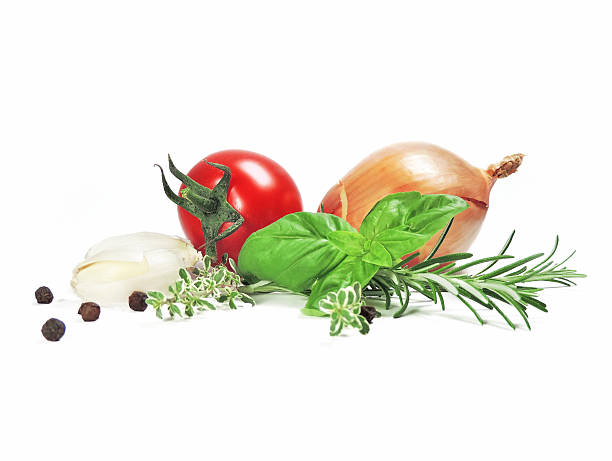 los ingredientes - italian herb fotografías e imágenes de stock