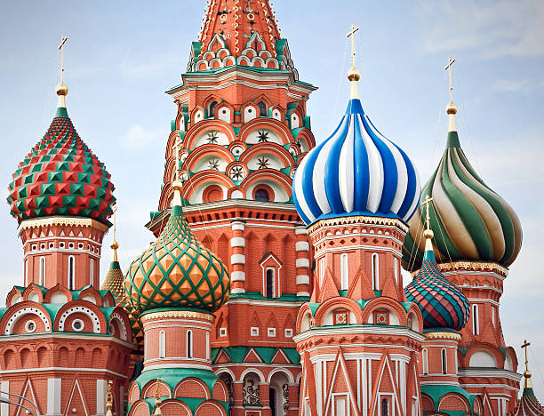 istock St. Basil's Cathedral on Red square, Moscow, Russia 488077537