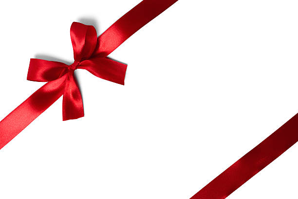 istock red ribbon isolated on white background 488079718
