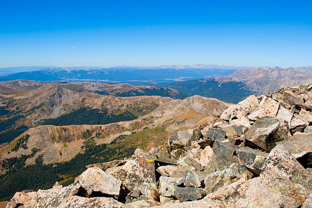 boulder pola na mount yale kolorado - 14000 foot peak zdjęcia i obrazy z banku zdjęć