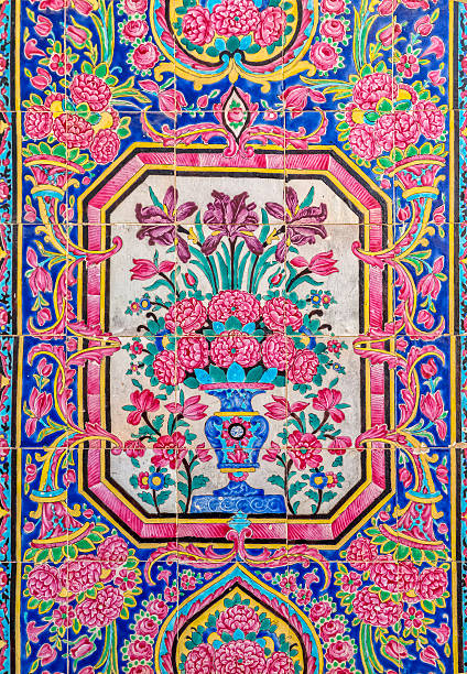 istock Nasir Al-Mulk Mosque painted tiles 488084254