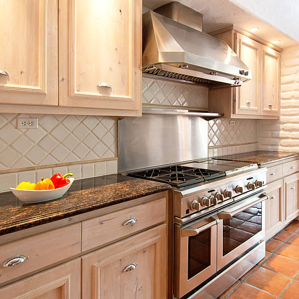 istock Gourmet Kitchen in a Luxury Estate Home Santa Fe Style 488086268
