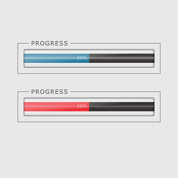 Loading Progress Bar Collection Stock Photos, Pictures & Royalty-Free ...