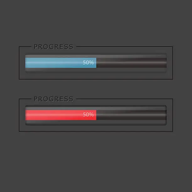 Progres Graphic Free progres bar psd template Vector Images & Graphics | FreeImages