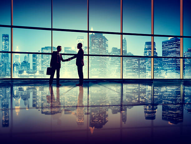 istock Businessmen Deal Business Handshake Greeting Concept 488089708
