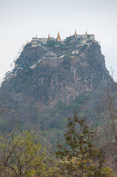 istock Golden pagodas is on Sagaing Hill 488090172