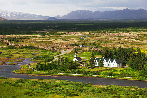 istock Thingvellir National Park - famous area in Iceland 488092890