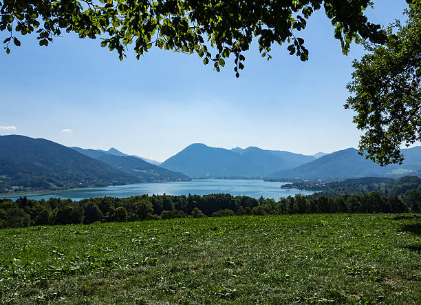 jezioro tegernsee - lake tegernsee zdjęcia i obrazy z banku zdjęć