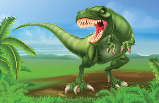 Ilustración de T Rex Dinosaurio y más Vectores Libres de Derechos de  Dinosaurio - Dinosaurio, Fondos, Tridimensional - iStock