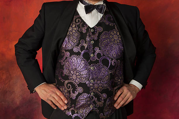 istock Man in brocade waistcoat 488097661
