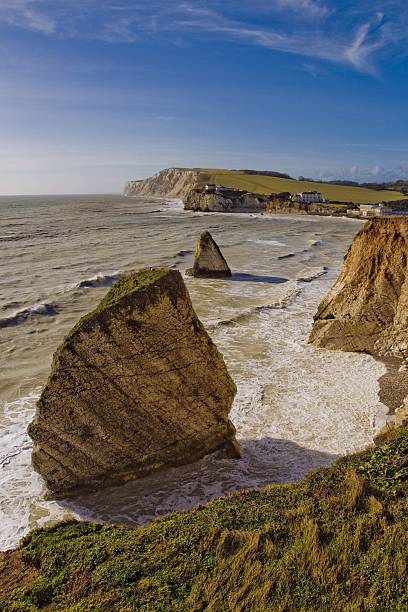 istock Two Big Rocks at Freshwater Bay 488100281