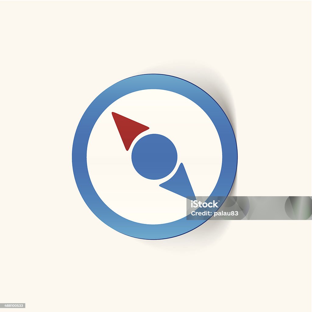 Compass Design Element Item Realistic Design Element Compass Stock Illustration - Download Image ...