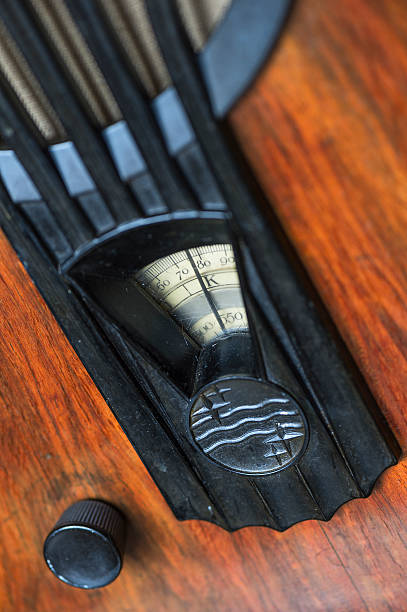 istock Close-up about vintage radio 488103031