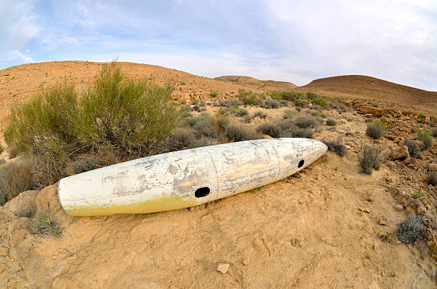 istock Ammunition pollution in Negev desert. 488103315