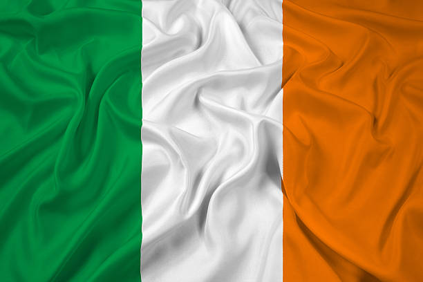 istock Waving Ireland Flag 488104161