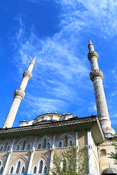istock Old Ottoman Mosque in the Sky 488104195