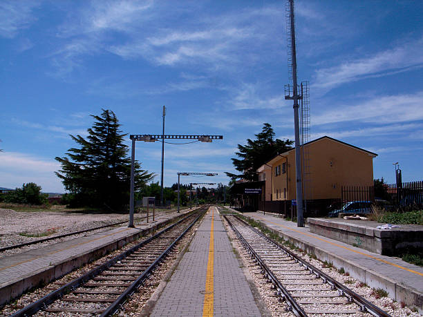 istock Railway station south italy 488106948