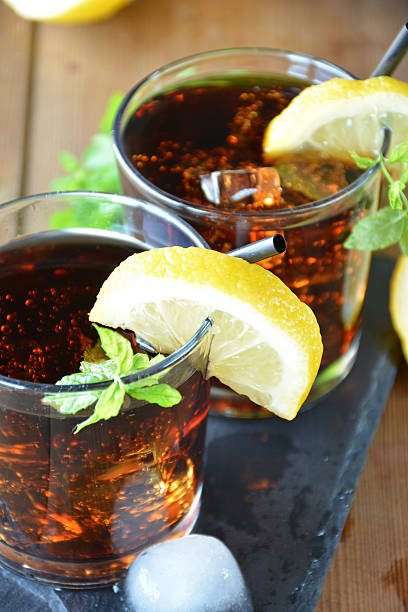 istock two glasses of Cuba Libre cocktail 488109878