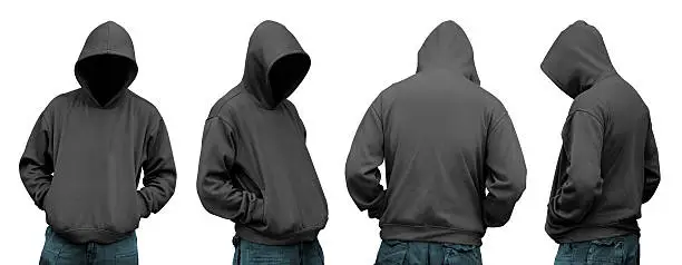 Photo of Set of man in hoodie