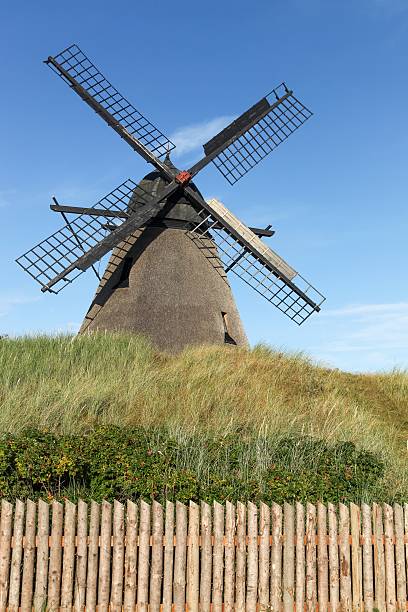 Old windmill in Skagen, Denmark 