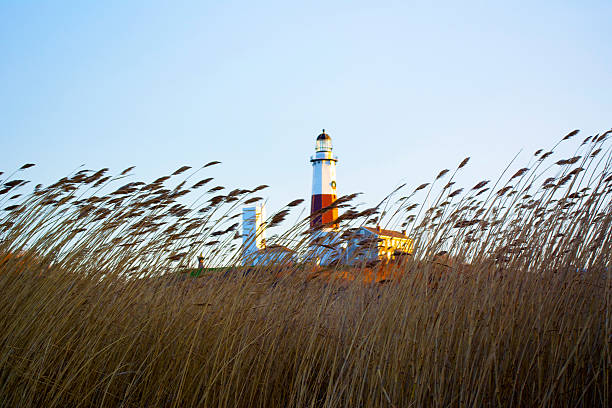 montauk, em long island - montauk lighthouse - fotografias e filmes do acervo