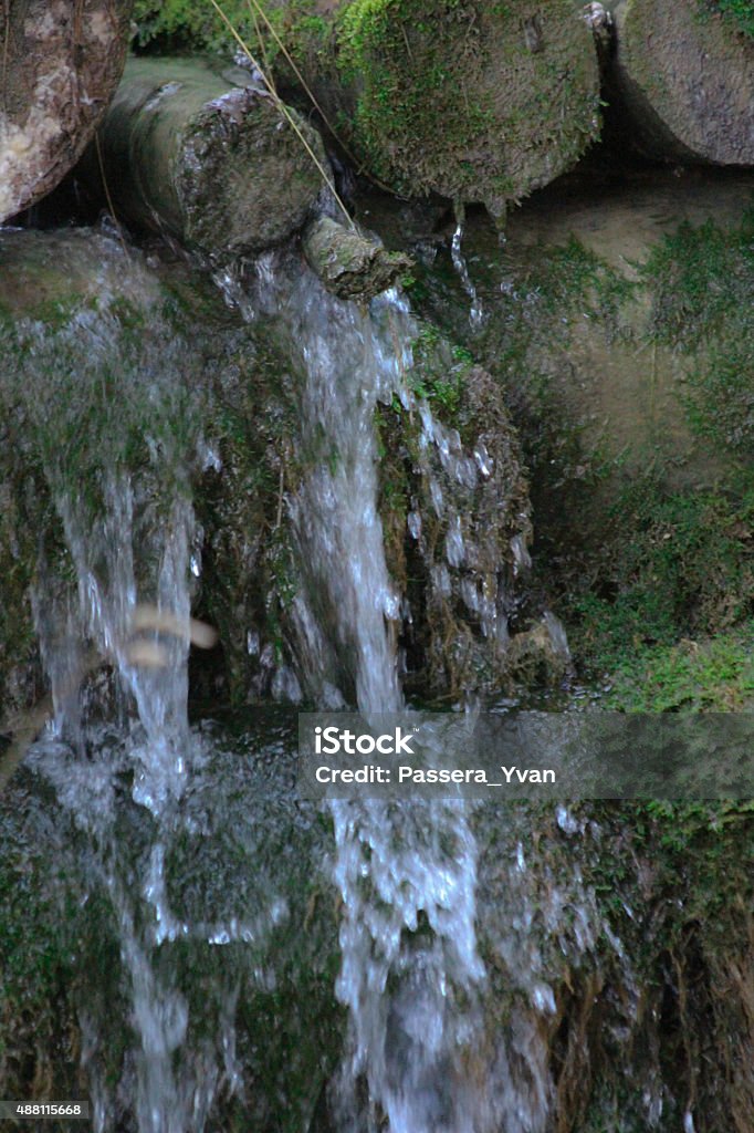Waterfall Switzerland nature 2015 Stock Photo
