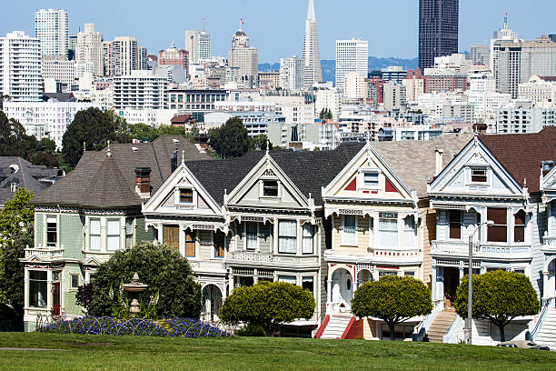 istock Alamo Square, San Francisco, USA 488118061