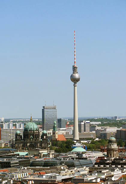 istock View on a TV tower in Berlin 488118710